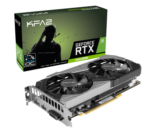 KFA2 GeForce RTX 2060 SUPER 1-Click OC 8GB GDDR6 - 520375 - zdjęcie